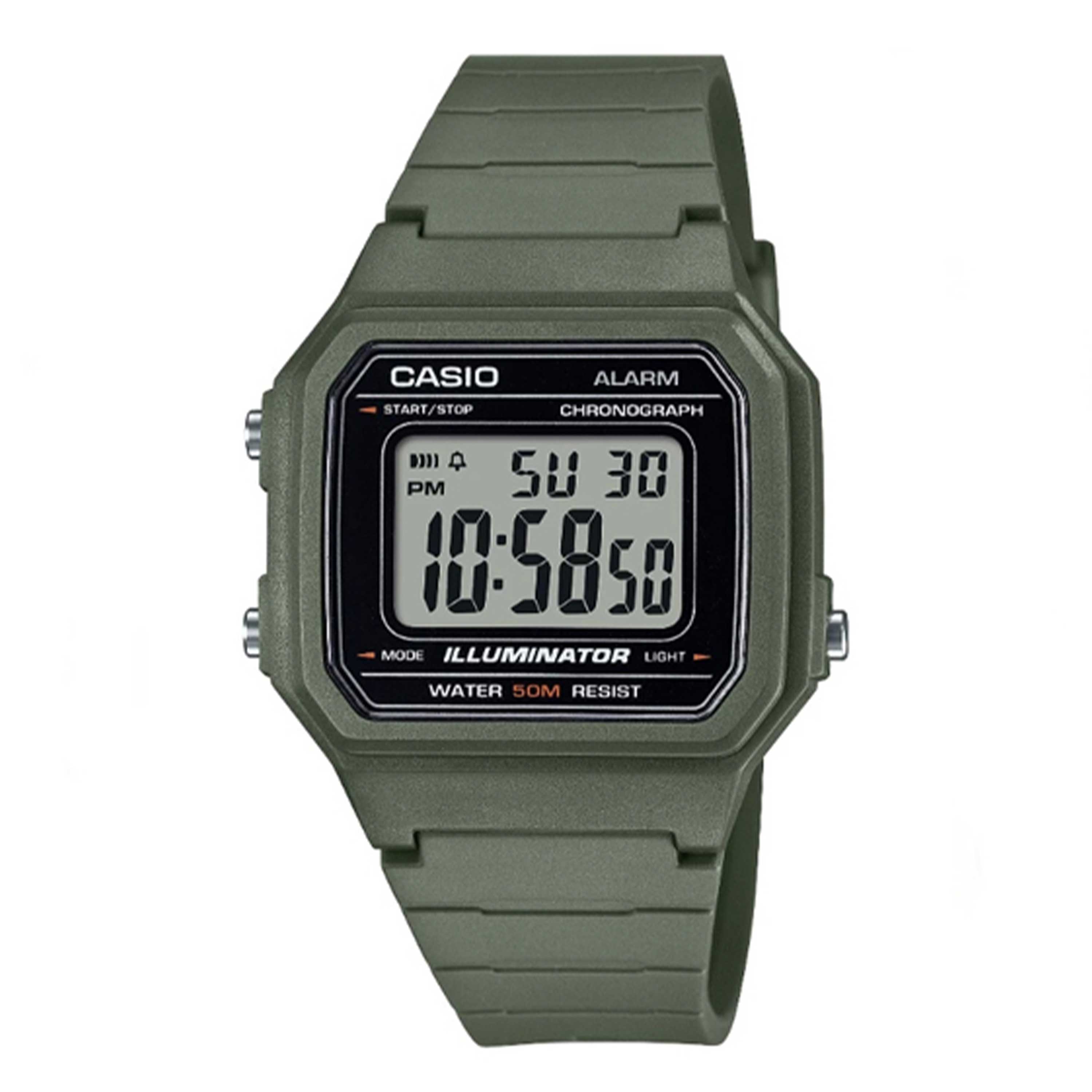 ساعت مچی اسپرت کاسیو مدل CASIO W-217H-3AVDF