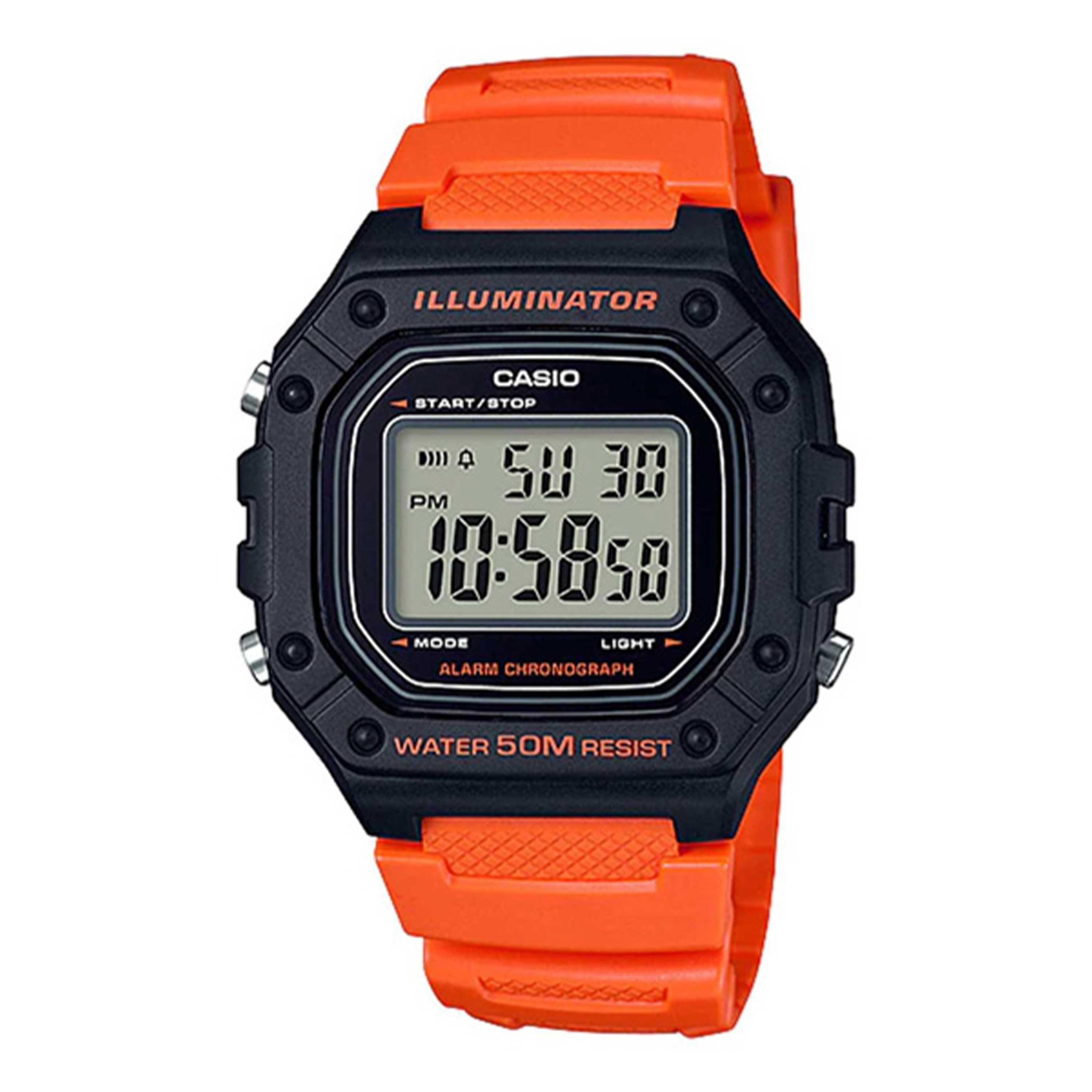 ساعت مچی اسپرت کاسیو مدل CASIO W-218H-4B2