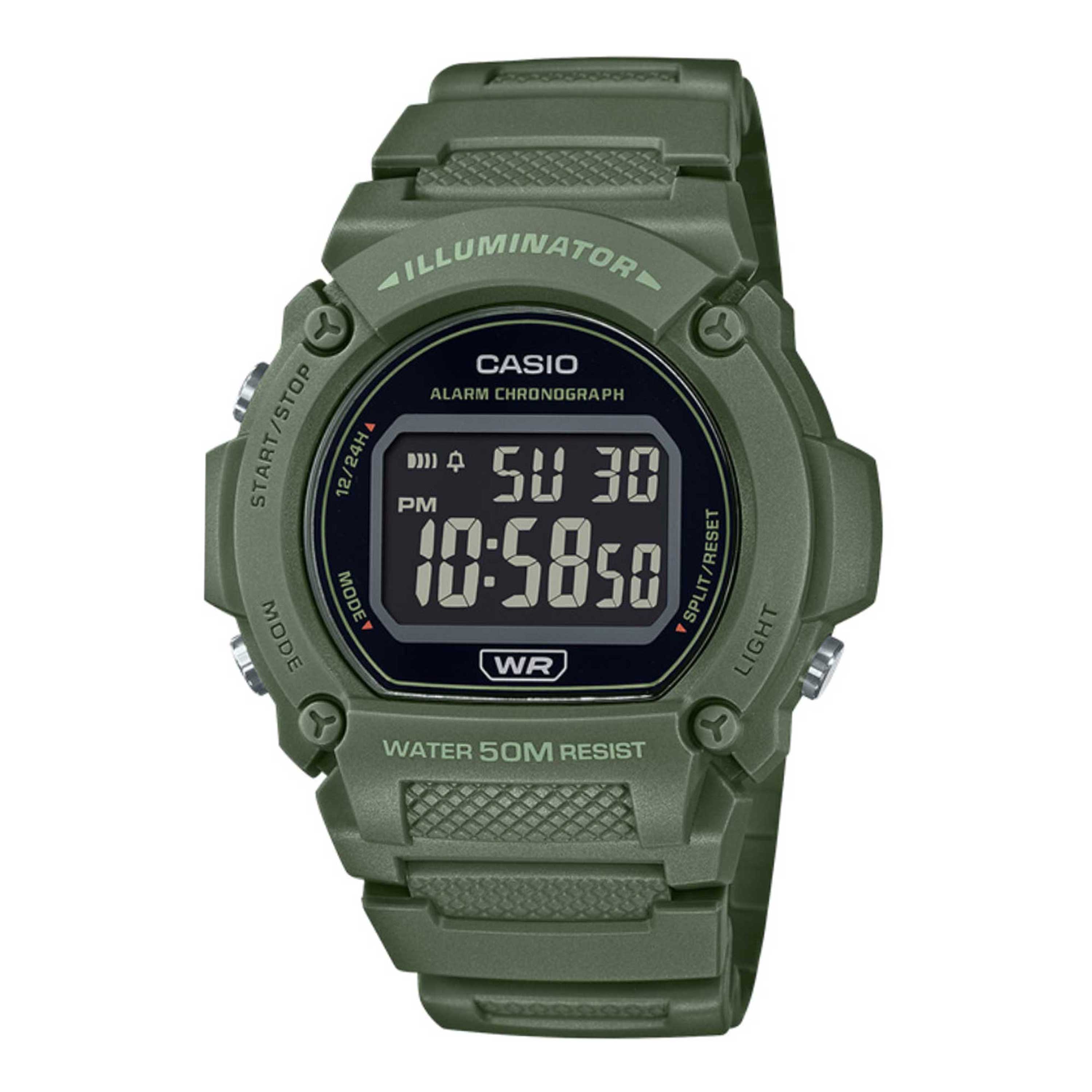 ساعت مچی اسپرت کاسیو مدل CASIO W-219HC-3BVDF