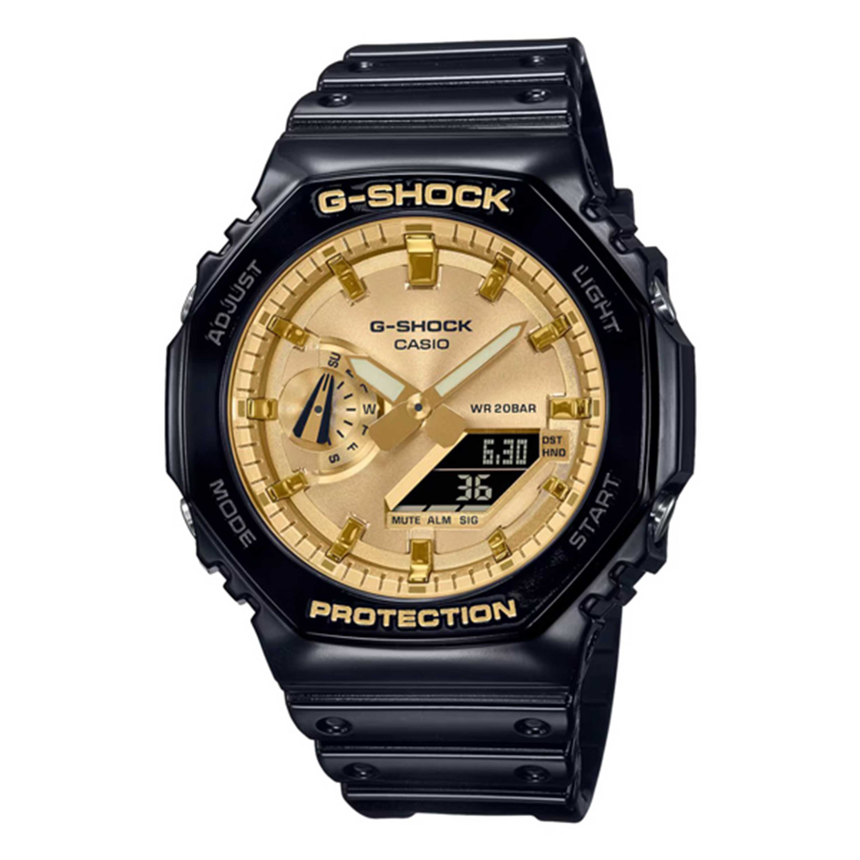 ساعت مچی مردانه کاسیو جی شاک مدل CASIO G-Shock GA-2100GB-1ADR