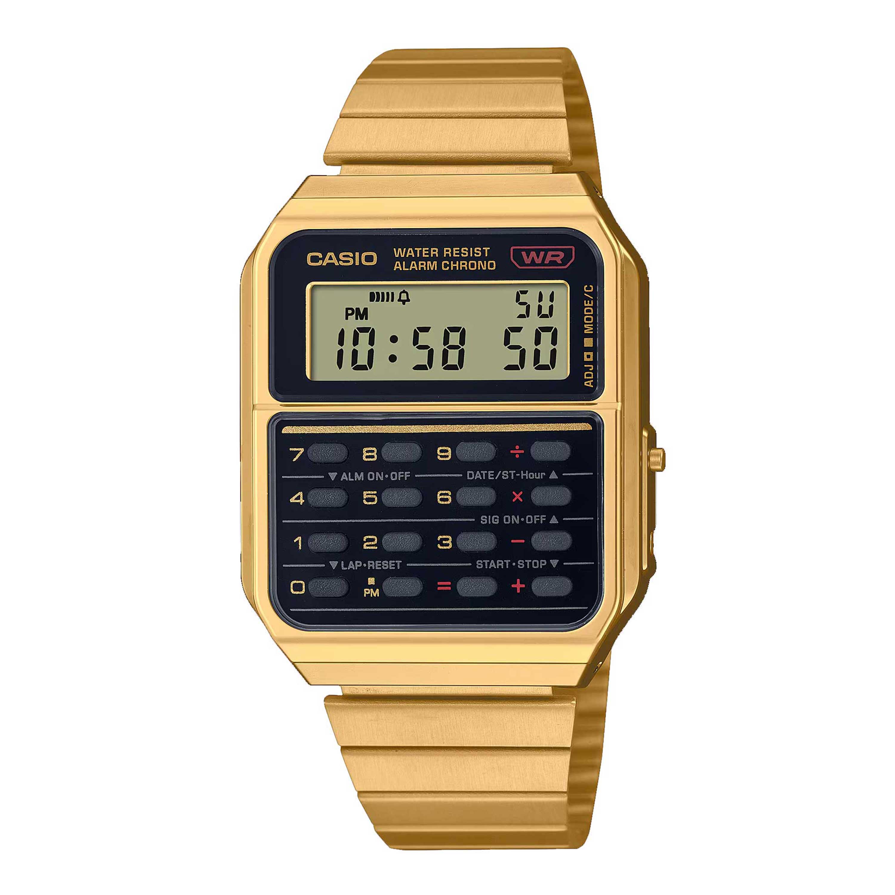 ساعت مچی نوستالژی کاسیو مدل CASIO CA-500WEG-1ADF