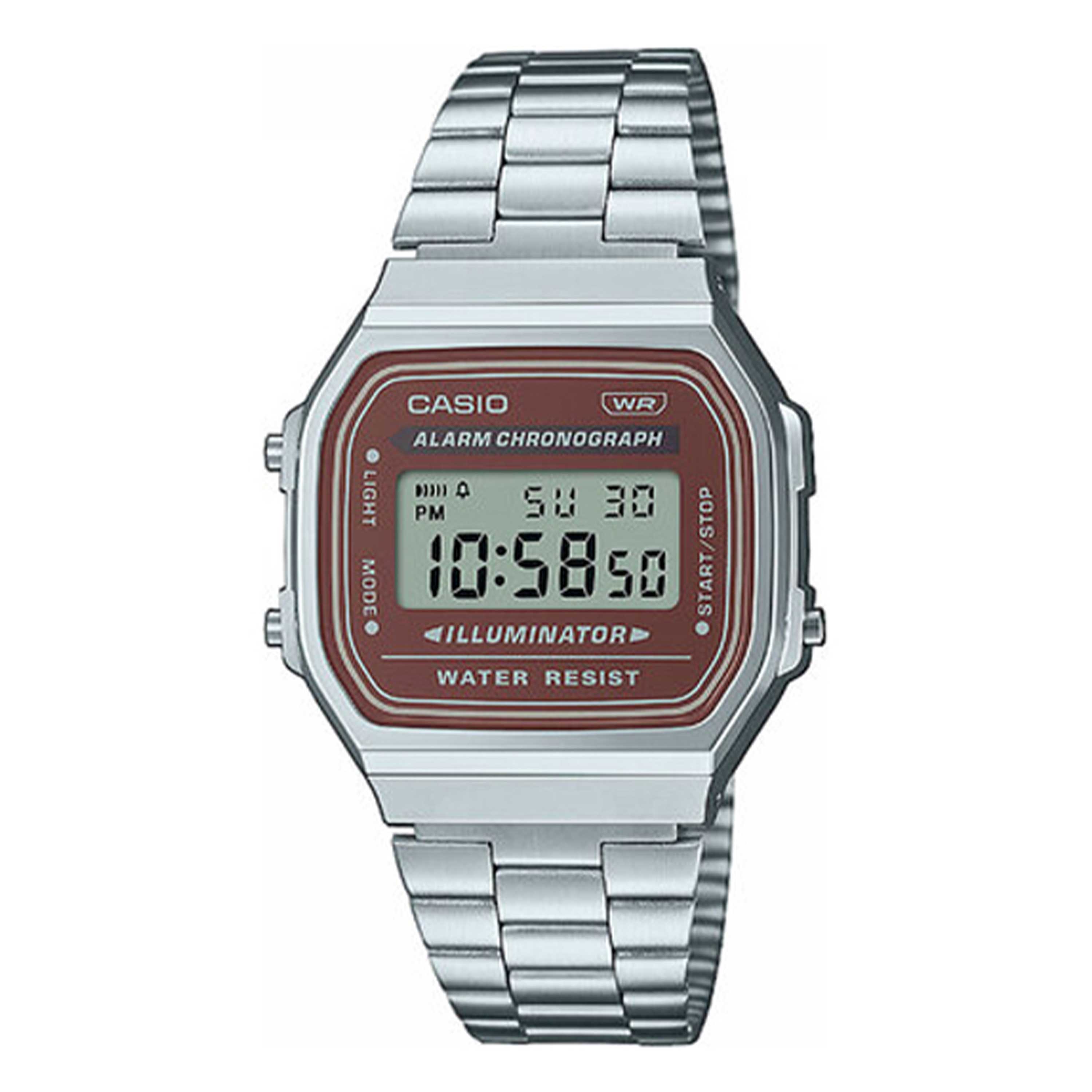 ساعت مچی نوستالژی کاسیو مدل CASIO A168WA-5AYDF