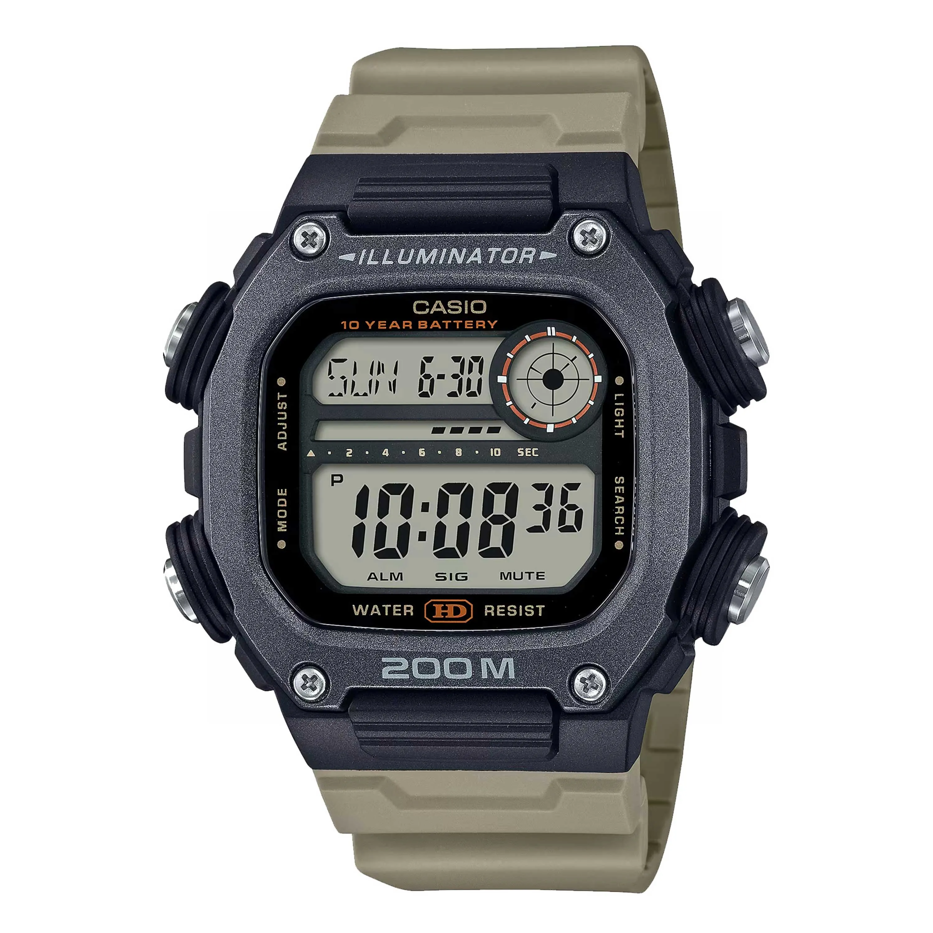 ساعت مچی اسپرت کاسیو مدل CASIO DW-291HX-5AVDF