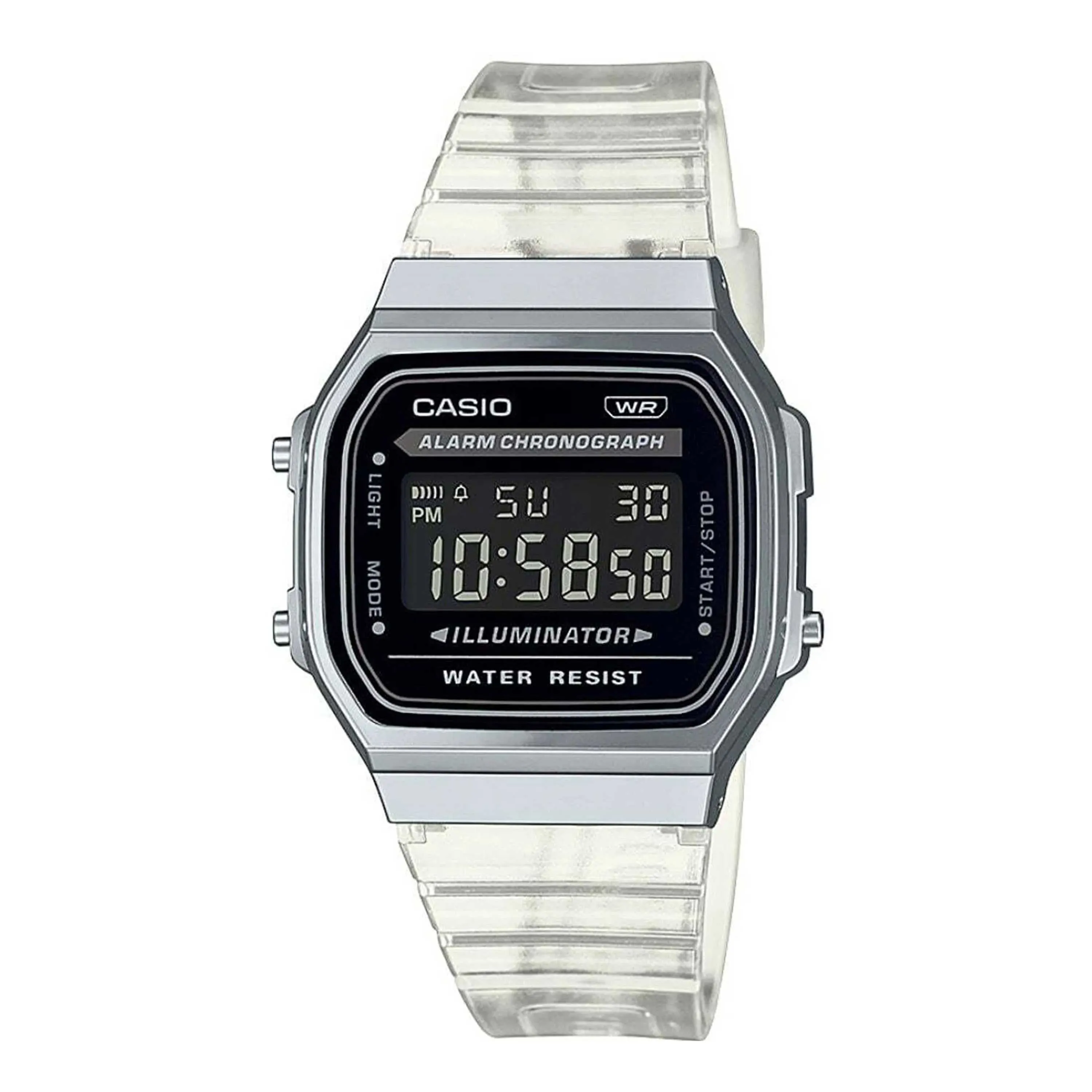 ساعت مچی نوستالژی کاسیو مدل CASIO A168XES-1BDF