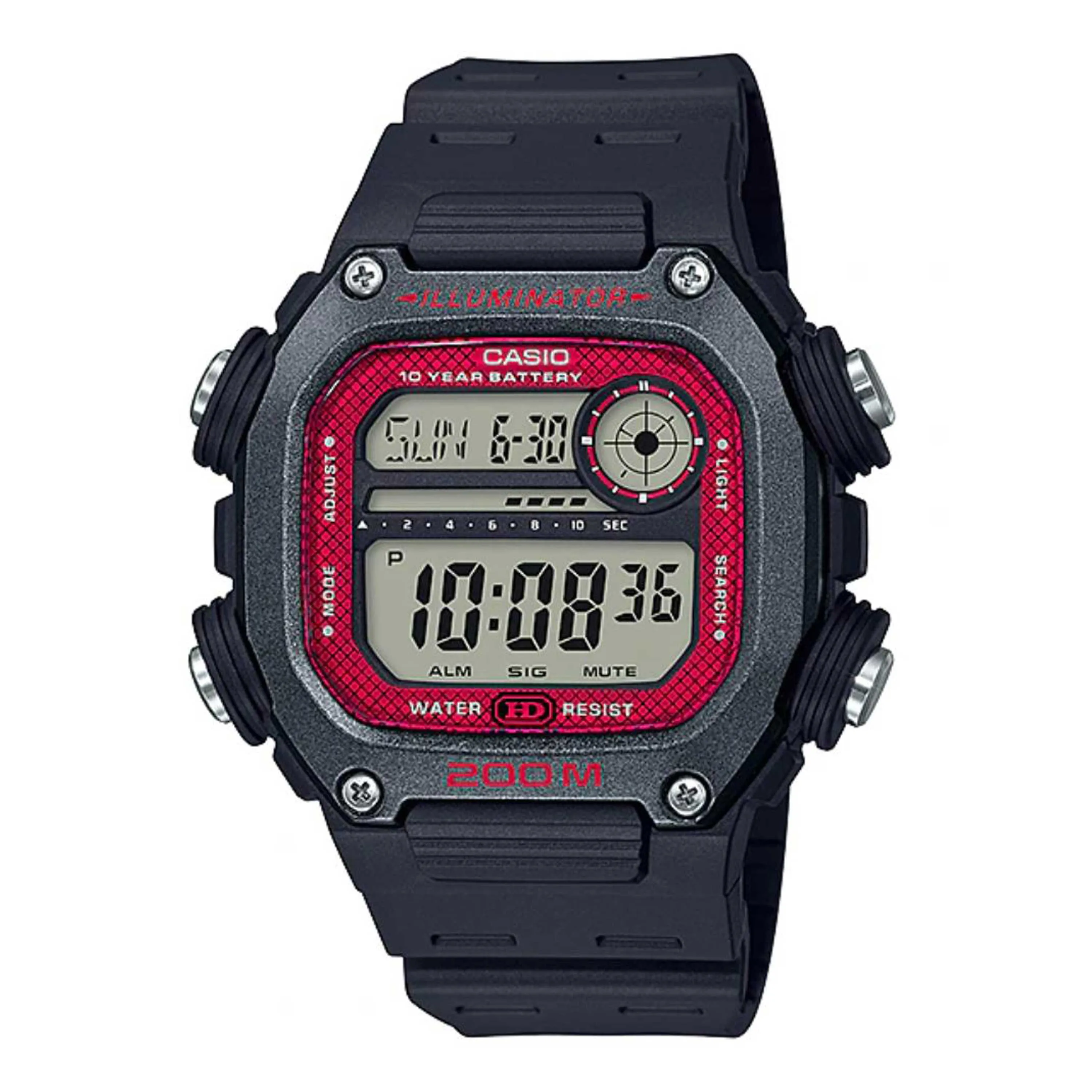 ساعت مچی اسپرت کاسیو مدل CASIO DW-291H-1BVDF
