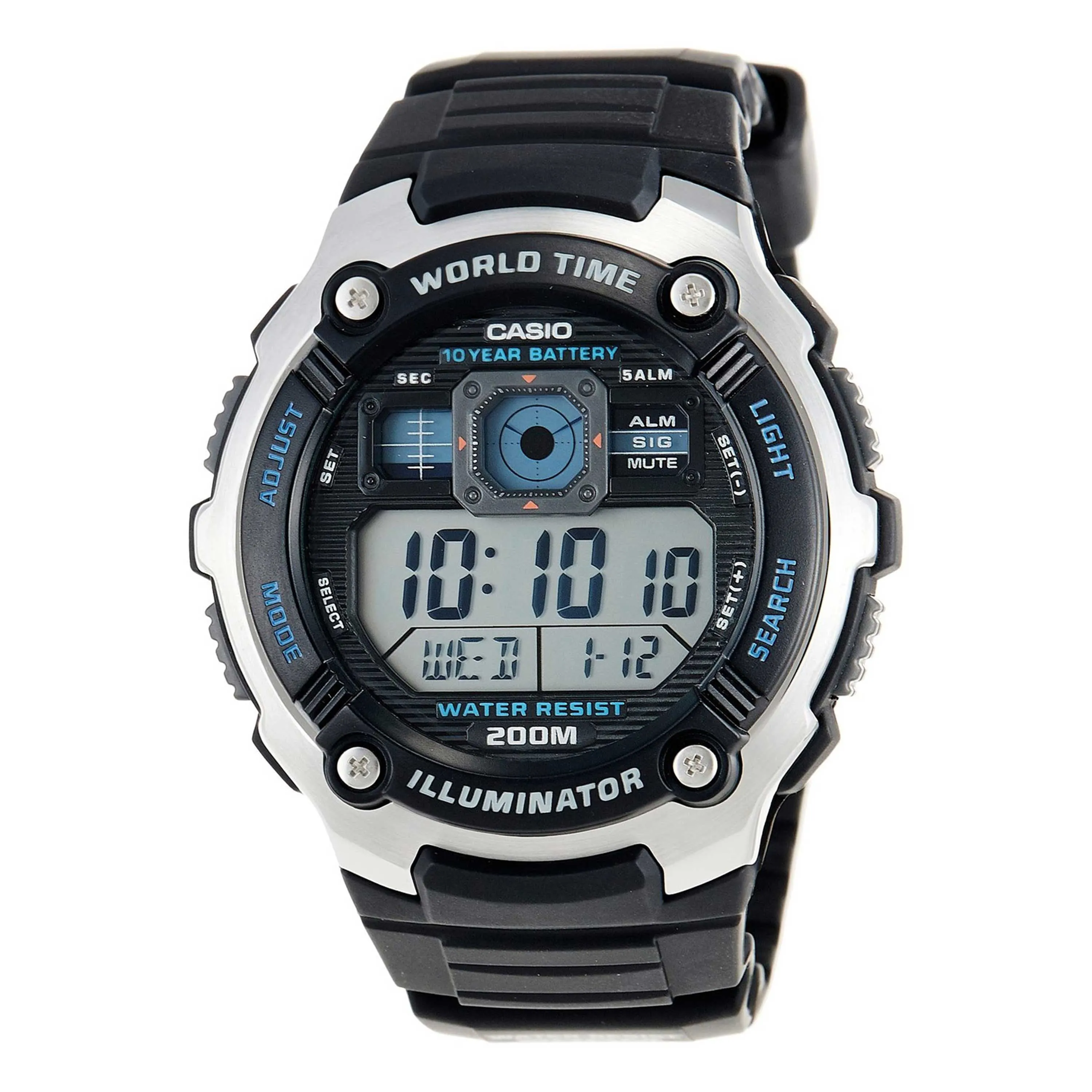 ساعت مچی مردانه اسپرت کاسیو مدل CASIO AE-2000W-1AVDF