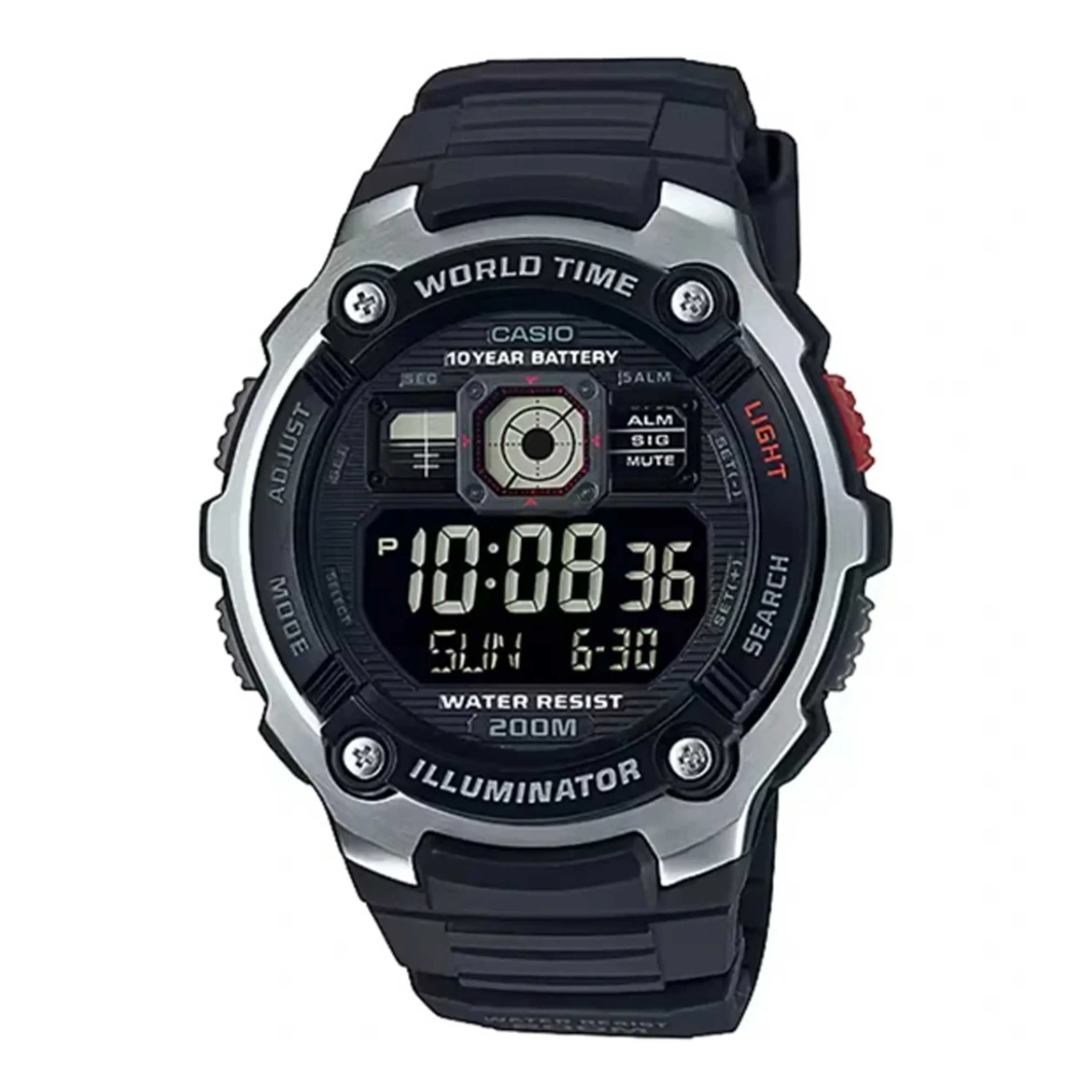ساعت مچی مردانه اسپرت کاسیو مدل CASIO AE-2000W-1BVDF