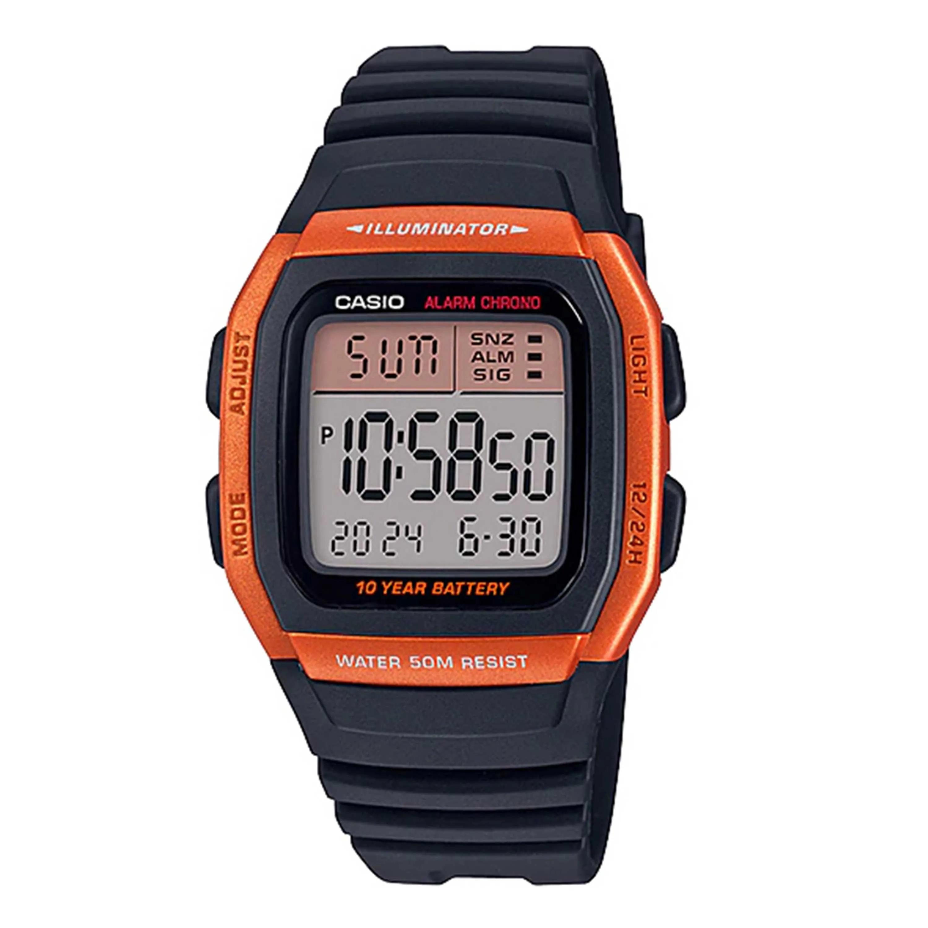 ساعت مچی کاسیو اسپرت مدل CASIO W-96H-4A2VDF