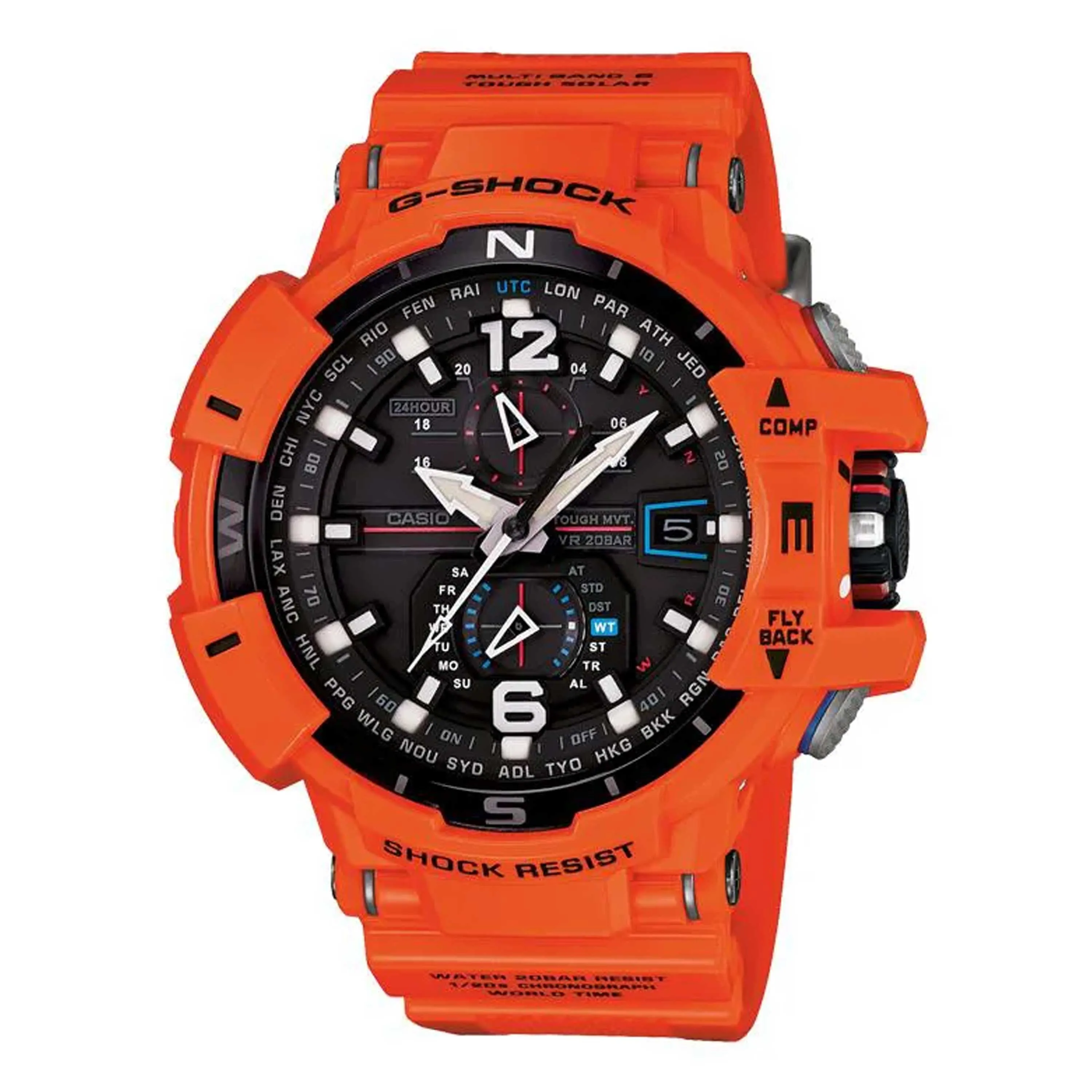 ساعت مچی مردانه کاسیو جی شاک مدل CASO G-SHOCK GW-A1100R-4ADR