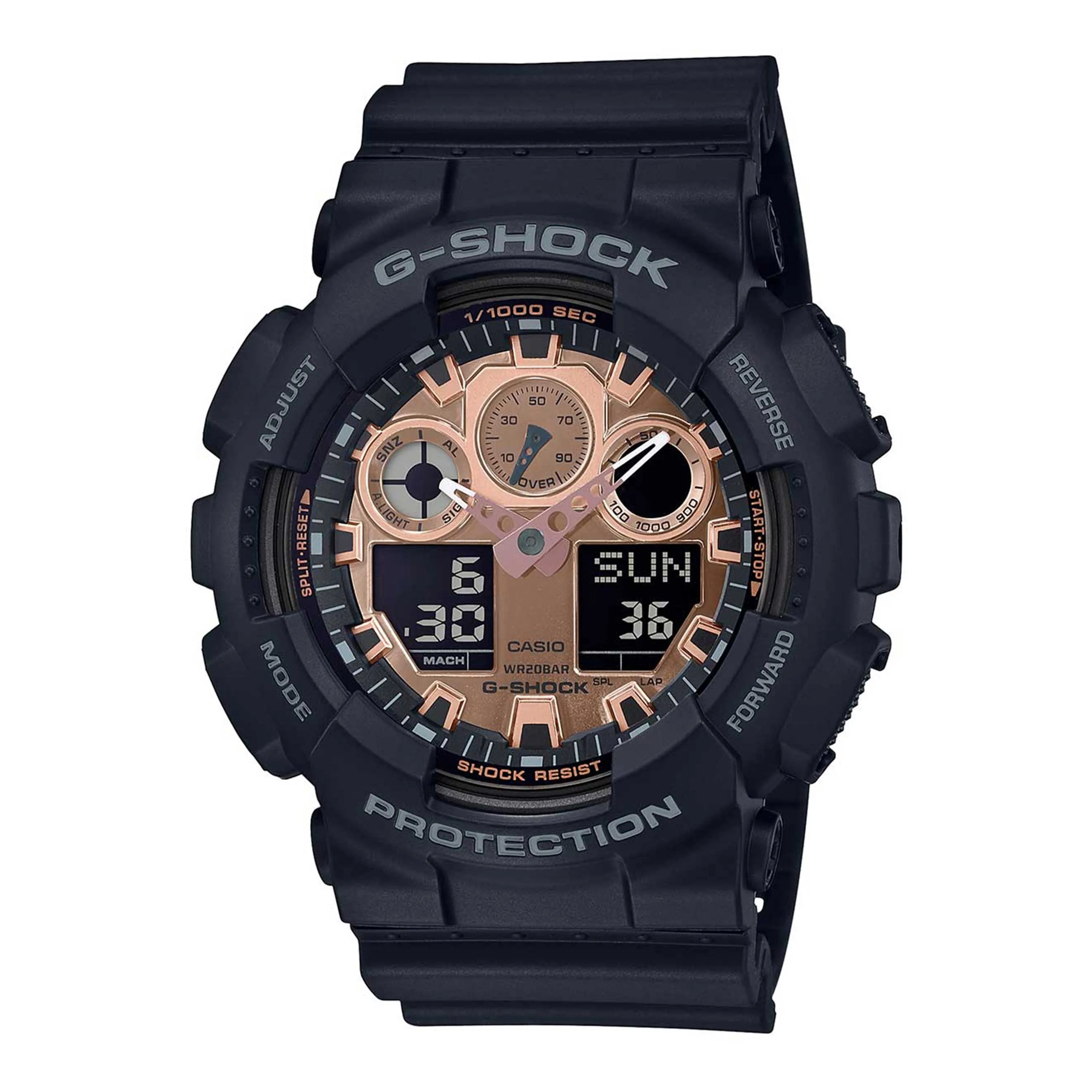 ساعت مچی مردانه کاسیو جی شاک مدل CASIO G-SHOCK GA-100MMC-1ADR
