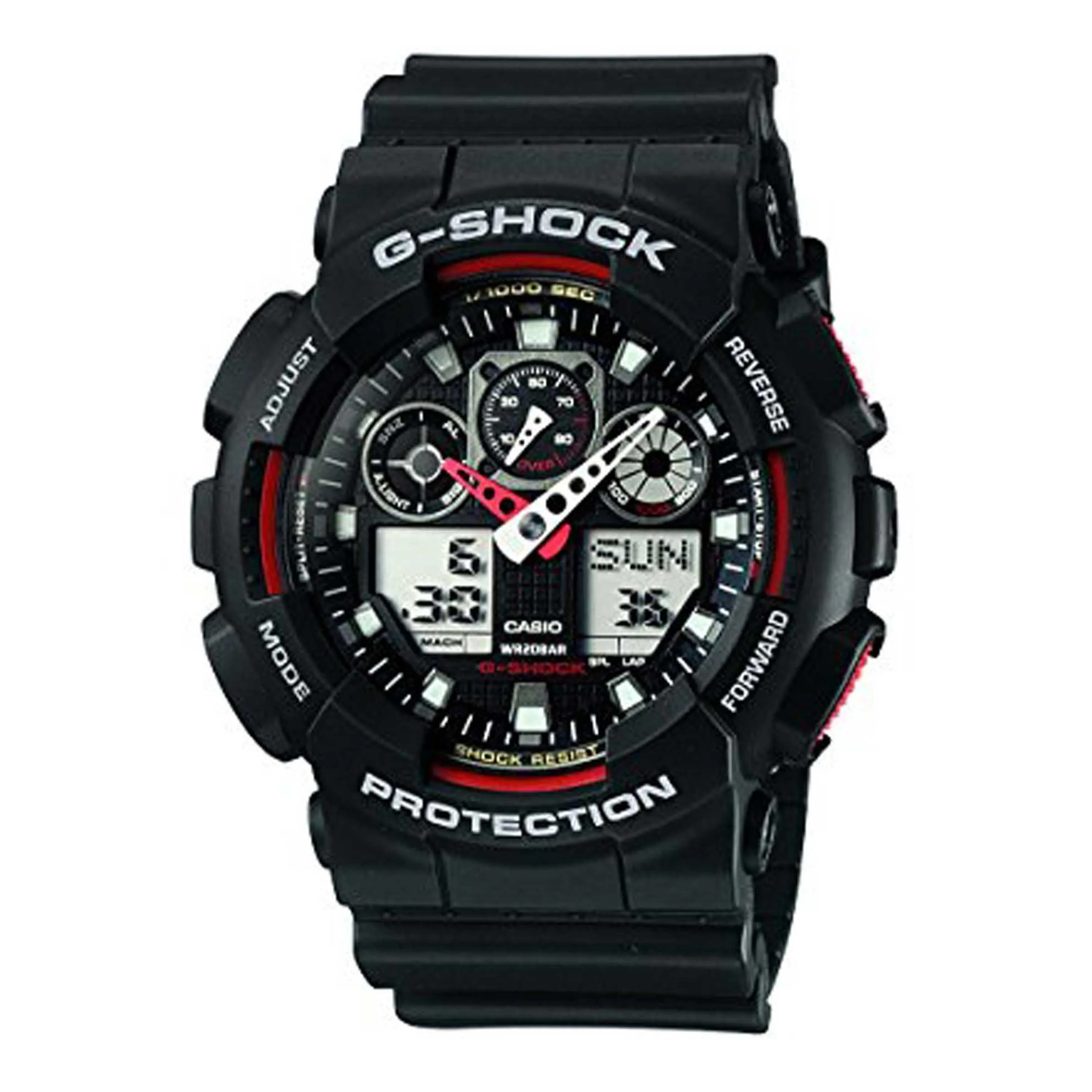 ساعت مچی کاسیو جی شاک مدل CASIO G-SHOCK GA-100-1A4DR