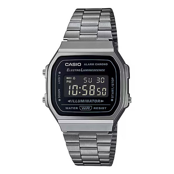 ساعت مچی نوستالژی کاسیو مدل CASIO A168WGG-1BDF