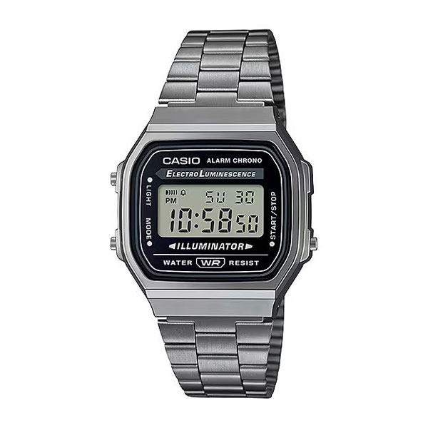 ساعت مچی نوستالژی کاسیو مدل CASIO A168WGG-1ADF