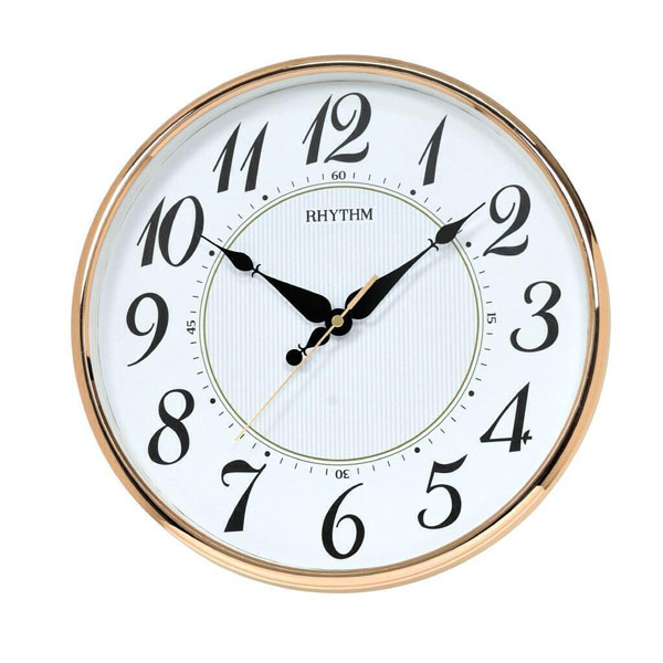 ساعت ریتم دیواری مدل RHYTHM WALL CLOCK CMG465BR13