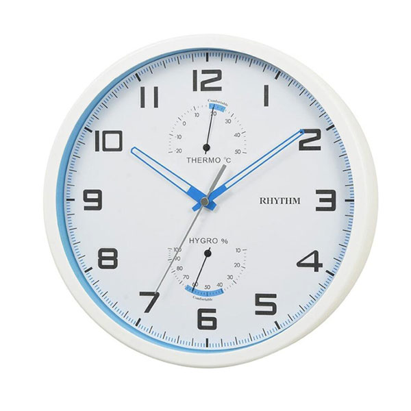 ساعت ریتم دیواری مدل RHYTHM WALL CLOCK CFG722NR03