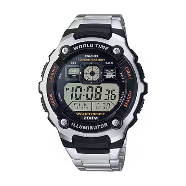 ساعت مچی مردانه اسپرت کاسیو مدل CASIO AE-2000WD-1AVDF