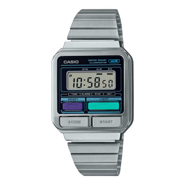 ساعت مچی نوستالژی کاسیو مدل CASIO A120WE-1ADF