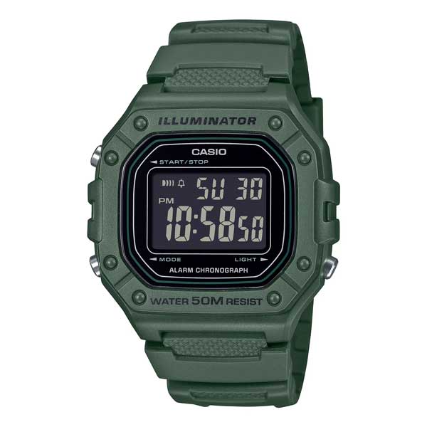 ساعت مچی اسپرت کاسیو مدل CASIO W-218H-3BVDF