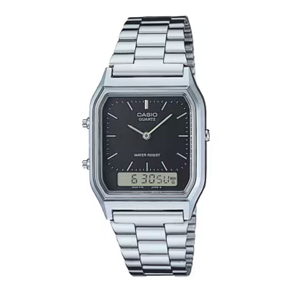 ساعت مچی نوستالژی کاسیو مدل CASIO AQ-230A-1DMQ