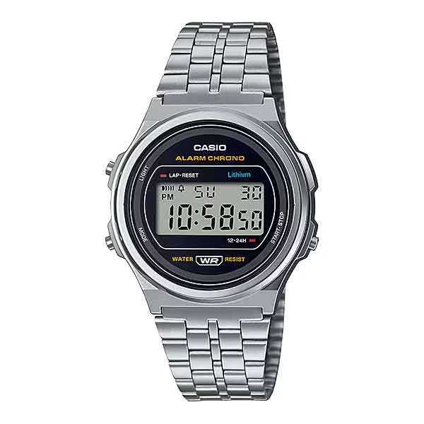 ساعت مچی نوستالژی کاسیو مدل CASIO A171WE-1ADF
