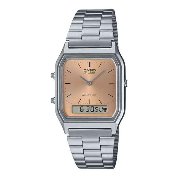 ساعت مچی نوستالژی کاسیو مدل CASIO AQ-230A-4AMQYDF