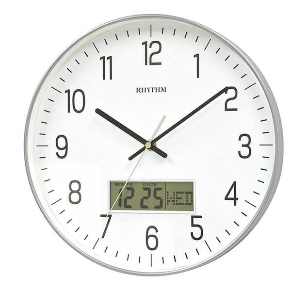 ساعت ریتم دیواری مدل RHYTHM WALL CLOCK CFG723NR19