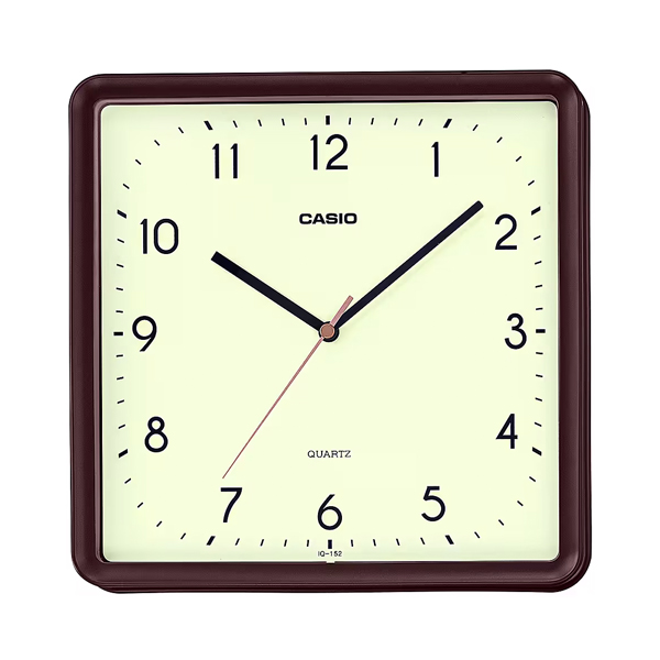 ساعت کاسیو دیواری مدل CASIO WALL CLOCK IQ-152-5DF