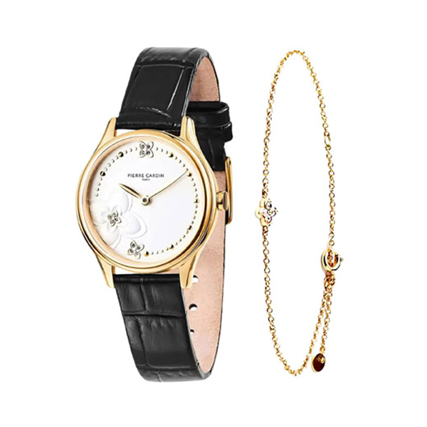 ساعت مچی زنانه پیرکاردین مدل PIERRE CARDIAN CF.0901.LB.1.SET