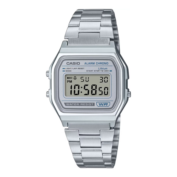 ساعت مچی نوستالژی کاسیو مدل CASIO A158WEA-7DF