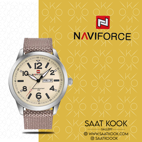 ساعت مچی مردانه نیوی فورس مدل NAVIFORCE NF9101 S/B/Y