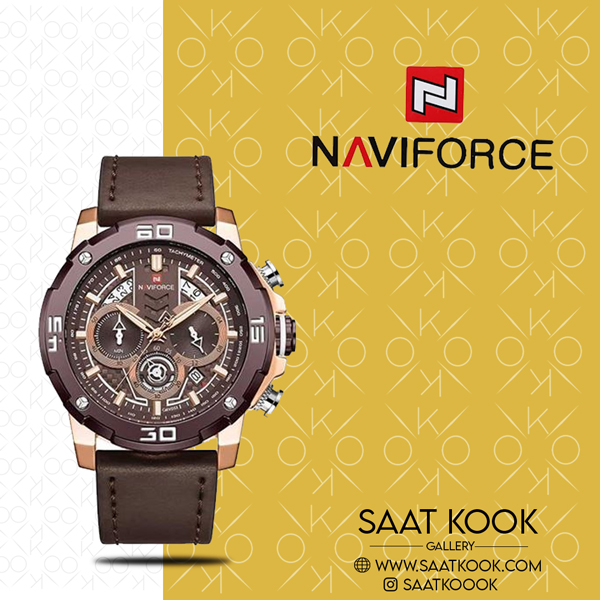 ساعت مردانه نیوی فورس مدل NAVIFORCE NF9175 RG-CE-DBN