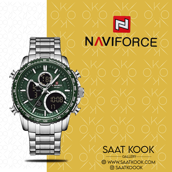 ساعت مچی مردانه نیوی فورس مدل NAVIFORCE NF9182 S/GN