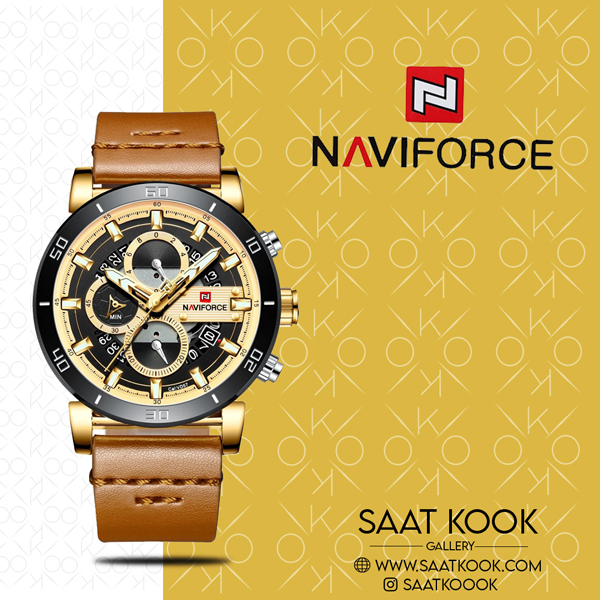 ساعت مچی مردانه نیوی فورس مدل NAVIFORCE NF9131 G/G/L