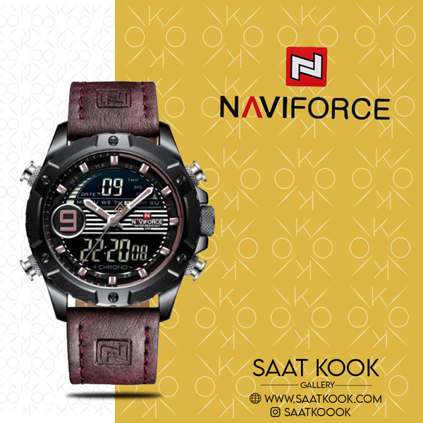 ساعت مچی مردانه نیوی فورس مدل NAVIFORCE NF9146 B/P/P