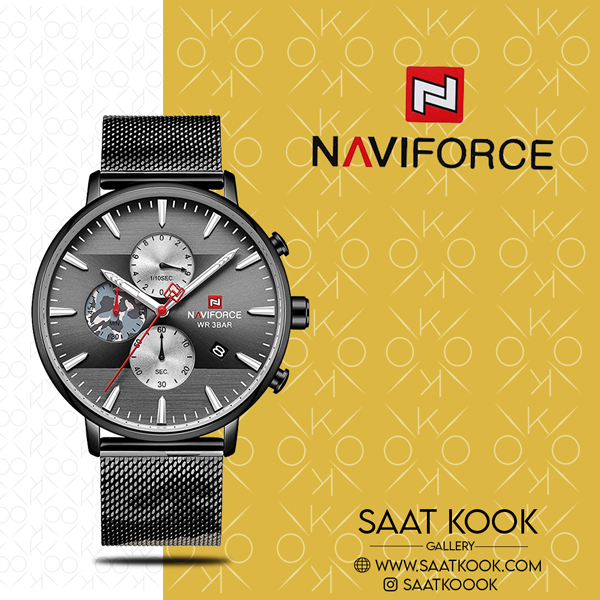 ساعت مچی مردانه نیوی فورس مدل NAVIFORCE NF9169 CFB