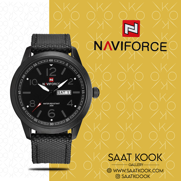 ساعت مچی مردانه نیوی فورس مدل NAVIFORCE NF9101 B GY B