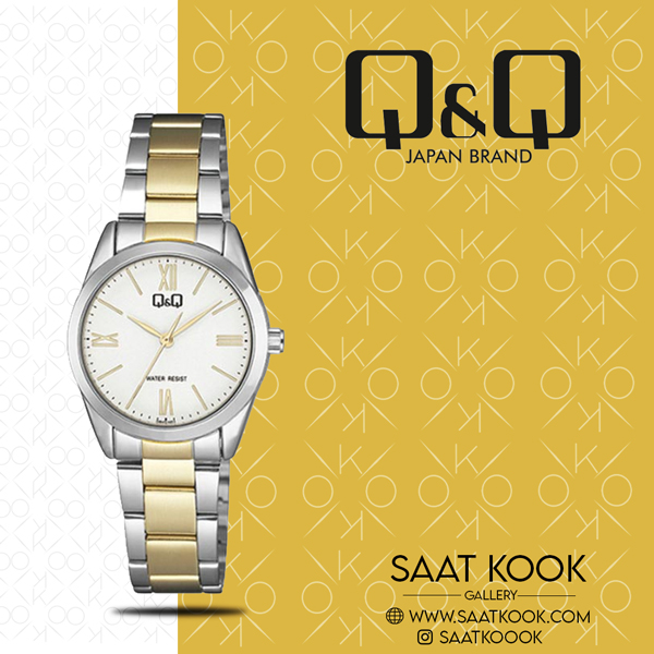 ساعت مچی زنانه کیو اند کیو مدل Q&Q QB43J407Y
