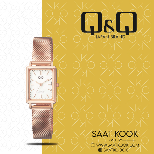 ساعت مچی زنانه کیو اند کیو مدل Q&Q QB95J021Y