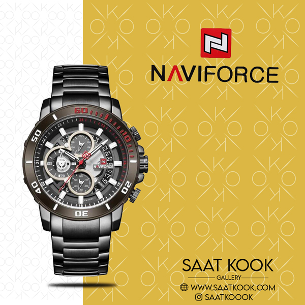 ساعت مچی مردانه نیوی فورس مدل NAVIFORCE NF9174 B/B