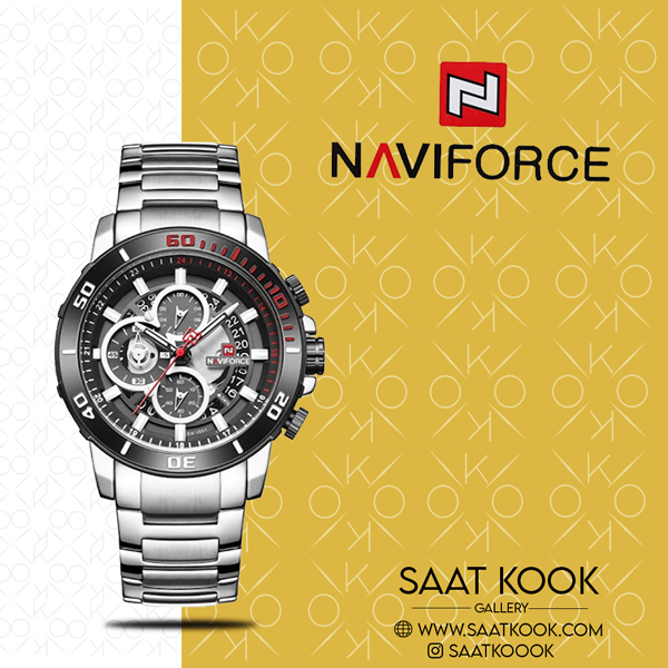 ساعت مچی مردانه نیوی فورس مدل NAVIFORCE NF9174 S/B
