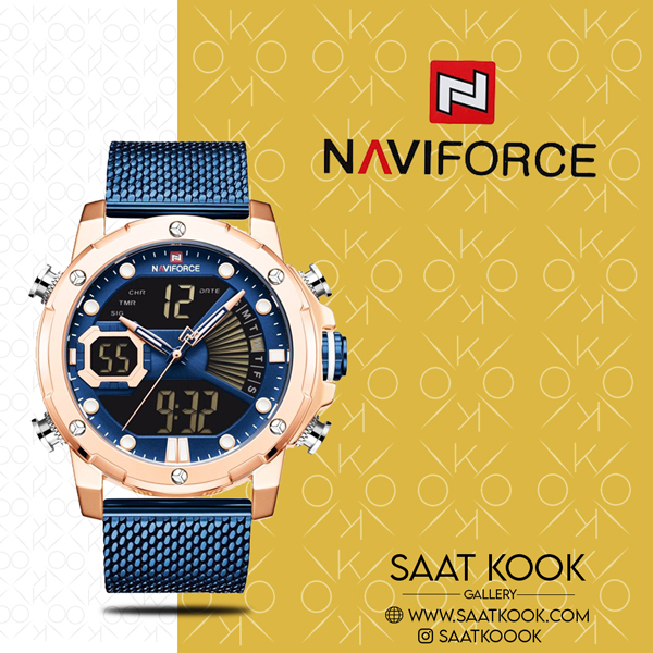 ساعت مچی مردانه نیوی فورس مدل NAVIFORCE NF9172 RGBE