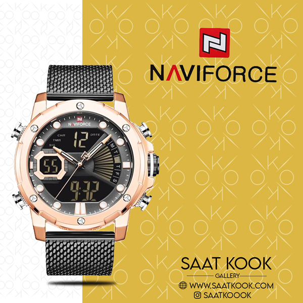 ساعت مچی مردانه نیوی فورس مدل NAVIFORCE NF9172 BRG