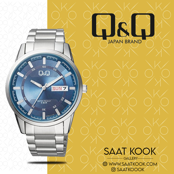 ساعت مچی مردانه کیو اند کیو مدل Q&Q A208J212Y