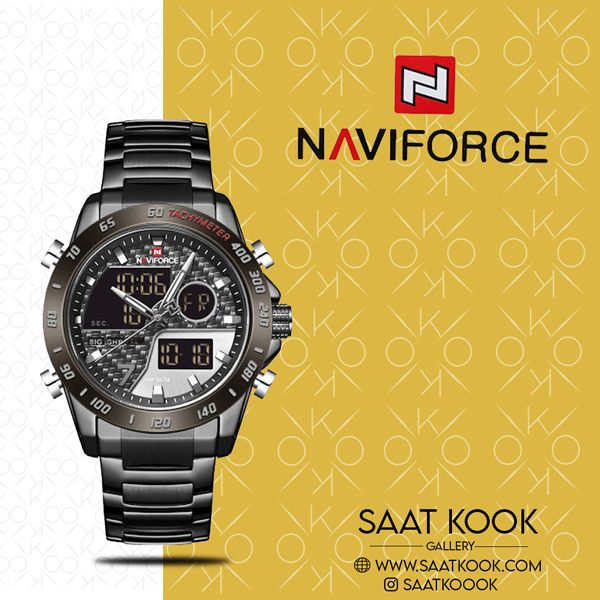 ساعت مچی مردانه نیوی فورس مدل NAVIFORCE NF9171 B/B