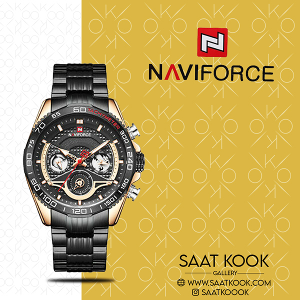 ساعت مچی مردانه نیوی فورس مدل NAVIFORCE NF9185 RG/B