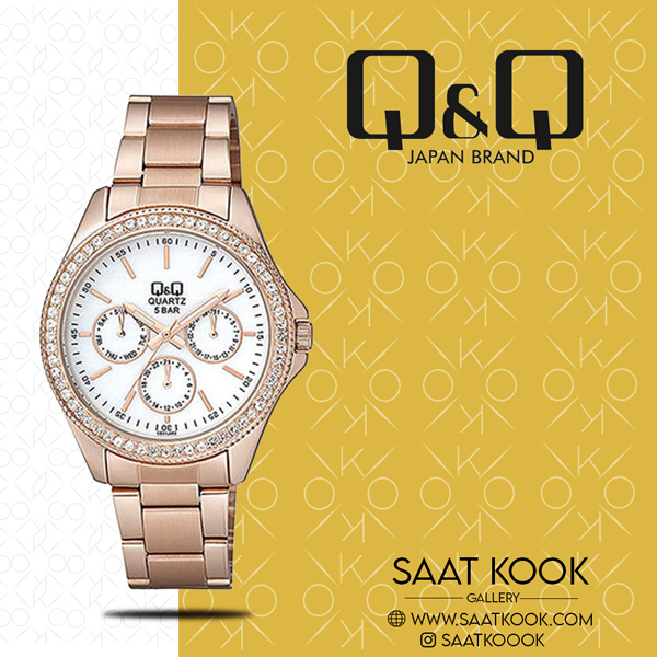 ساعت مچی زنانه کیو اند کیو مدل Q&Q CE01J002Y