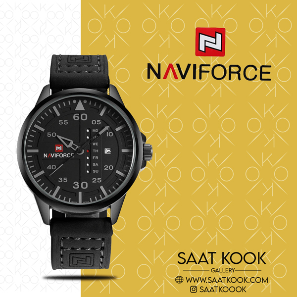 ساعت مچی مردانه نیوی فورس مدل NAVIFORCE NF9074 B/GY/B