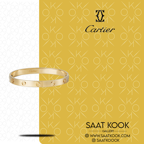 دستبند تمام استیل کارتیر مدل CARTIER CA0505
