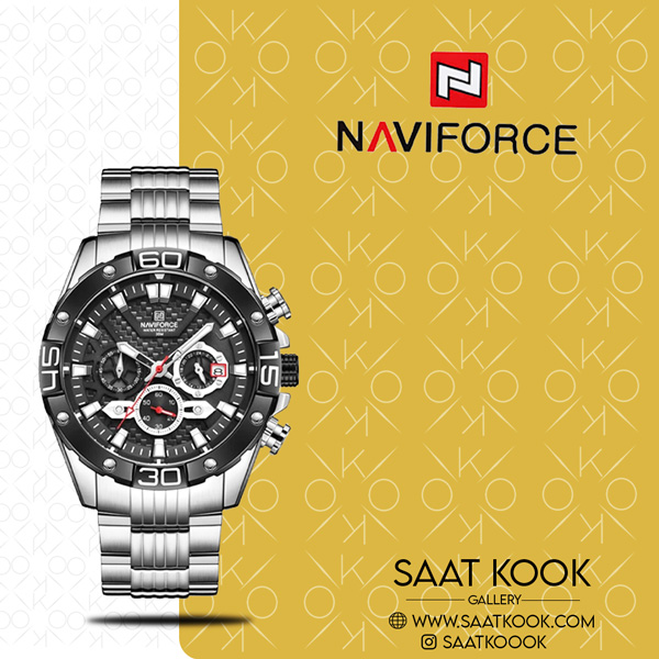 ساعت مچی مردانه نیوی فورس مدل NAVIFORCE NF8019 S/B