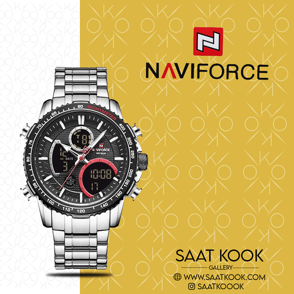 ساعت مچی مردانه نیوی فورس مدل NAVIFORCE NF9182 S/B